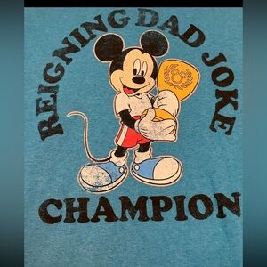 Disney Blue Mickey Mouse Tee